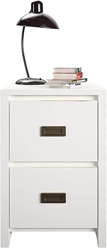 Little Seeds Monarch Hill Haven - Mesita de noche blanca para niños