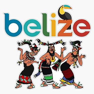 BELIZE 1 Decal Vinyl Bumper Sticker 5"