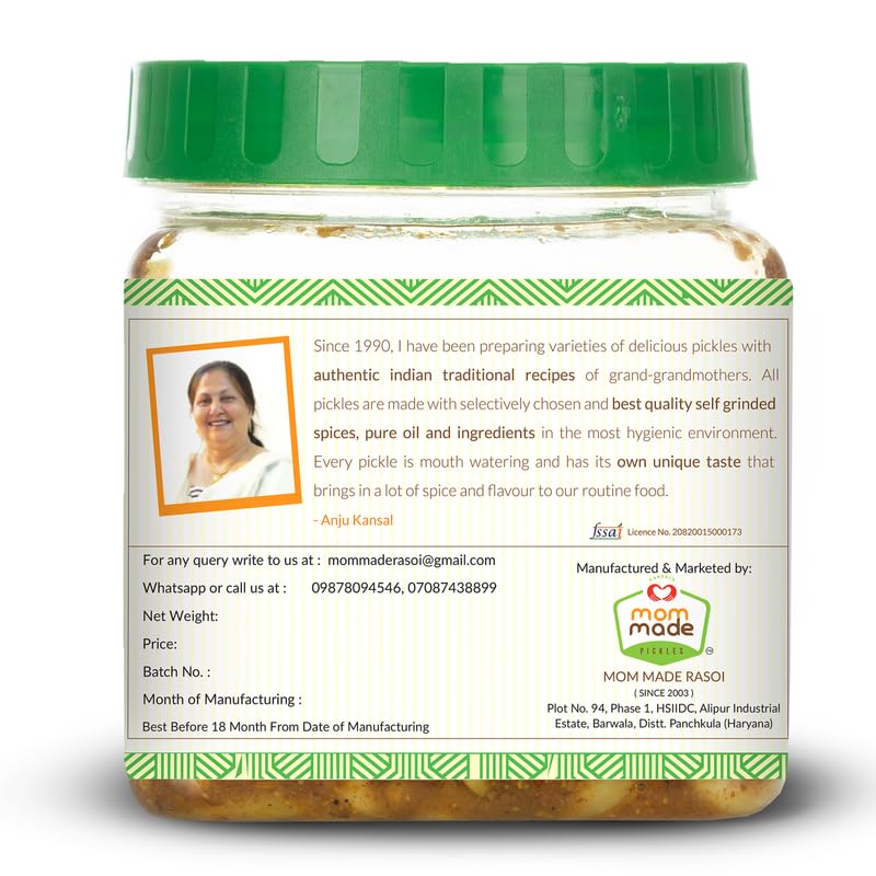 Kansal's Mom Made Garlic Pickle | Lahsun Ka Punjabi Achaar – 500g 3