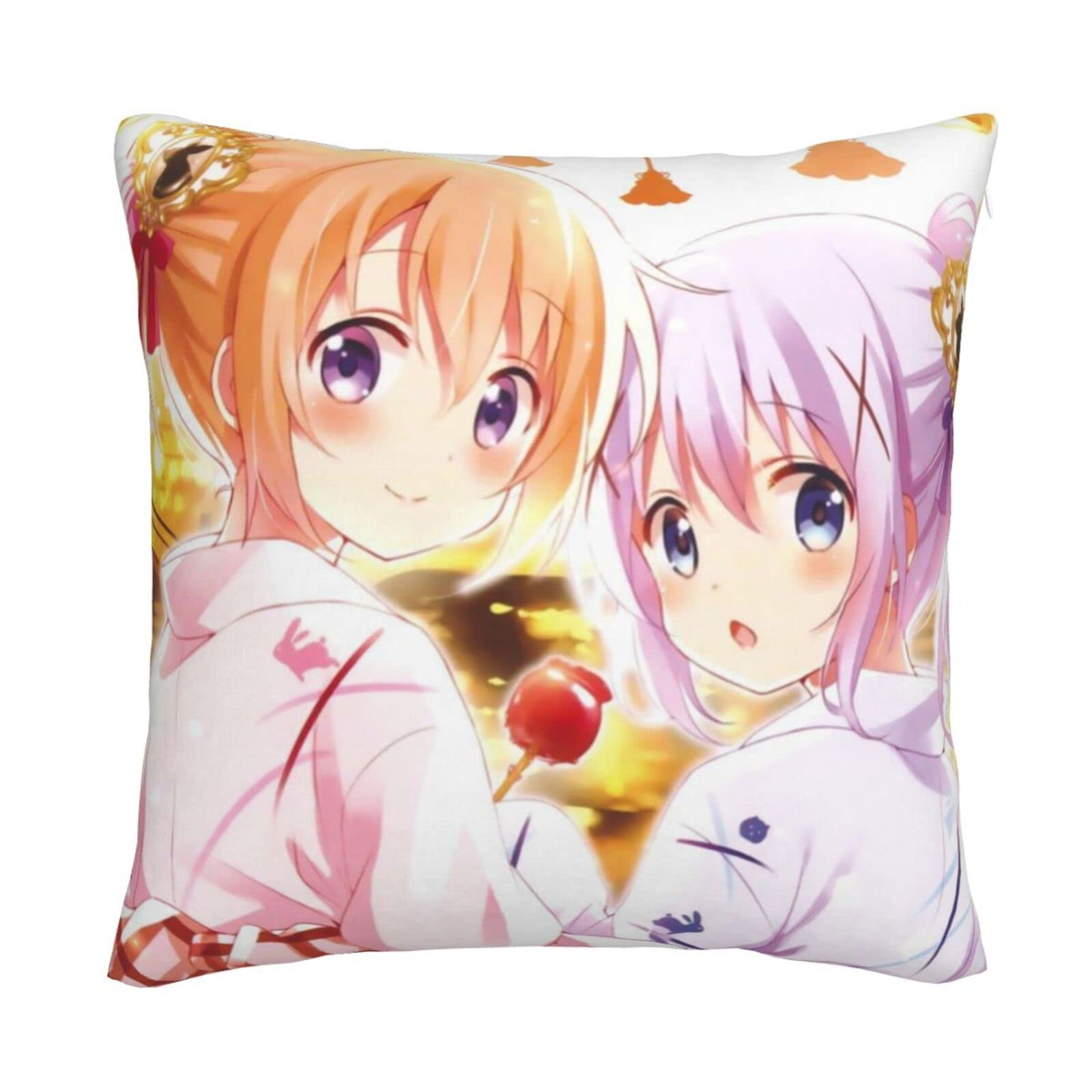 Amazon.co.jp: ごちうさ ココア&チノ多機能クッション椅子クッション 