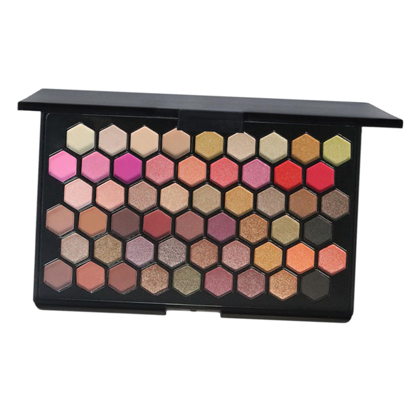 54 Colors Makeup Eyeshadow Palette Cosmetics Palette Gifts Travel Makeup Kit Style Aeye Shadow Eyes Makeup Health-image-6