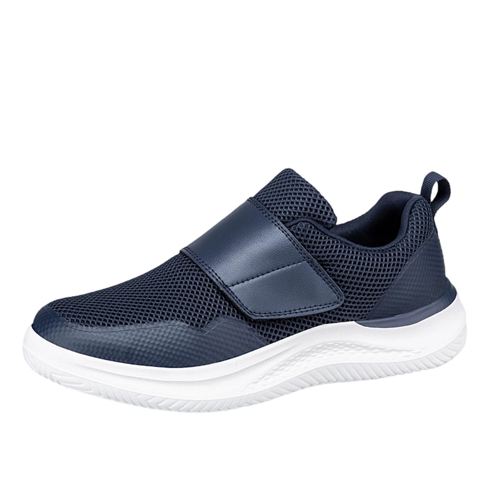 Generisch Chaussures de randonnée extra larges et respirantes pour les personnes âgées de grande et grande taille. Chaussures orthopédiques antidérapantes confortables avec semelle rembourrée pour