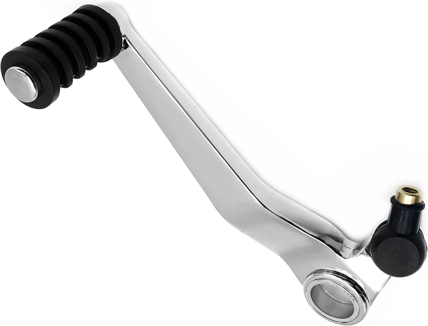 AfterMokit Replacement Aluminum Gear Shift Lever with Clockwise Thread 0.69 inch Mounting Hole for Suzuki Bandit GSF1200 GSX-R1100 Katana GSX600F GSX750F RF600R RF900R TL1000R TL1000S Chrome