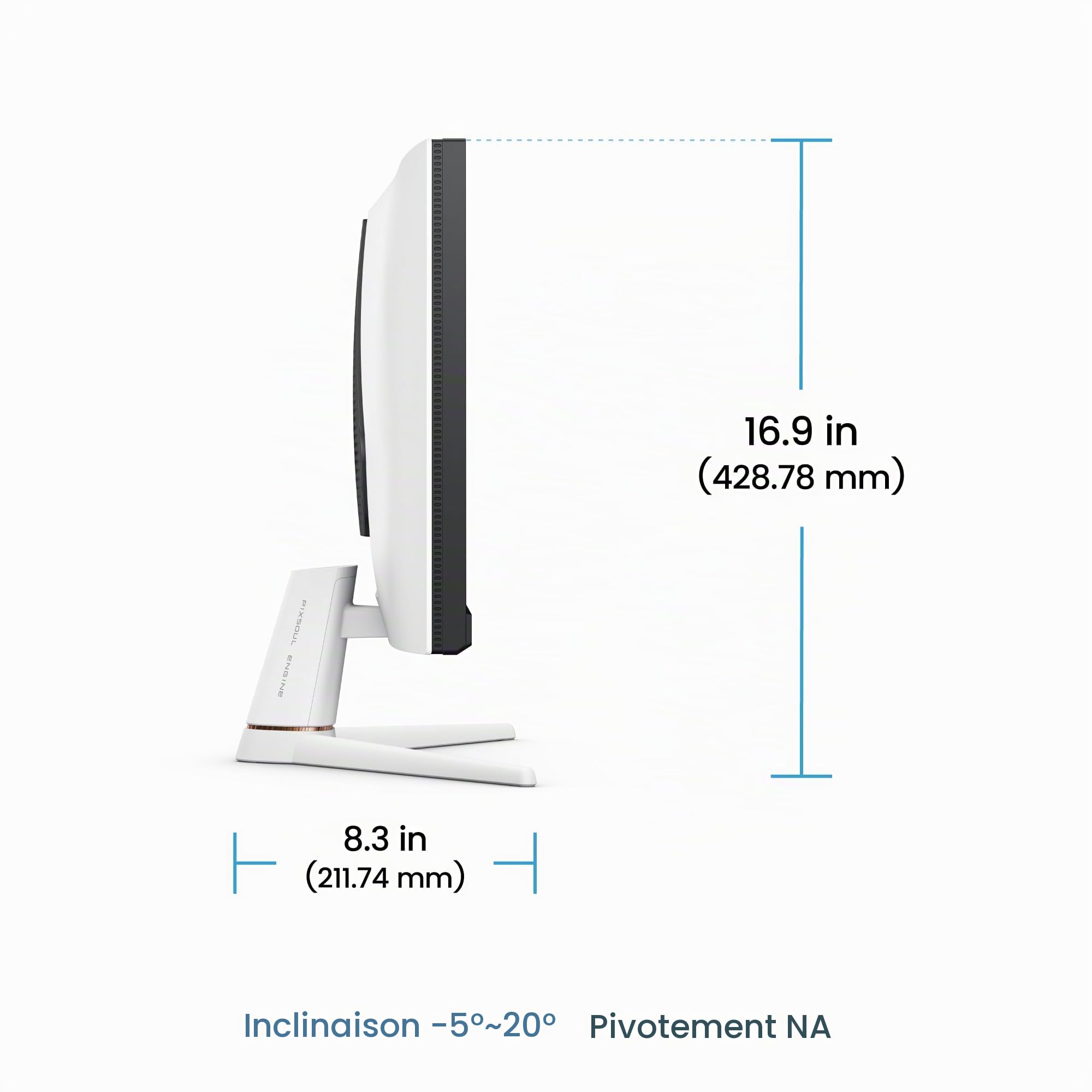 BenQ MOBIUZ EX251 Écran Gaming, 24.5" FHD 220Hz 1ms, AMD FreeSync, DP 1.2, HDMI 2.0, Hub USB, sRGB à 99%, AMD Freesync AI, Game Colour Mode, Game Colour Database, Haut-parleurs intégrés 2.5W