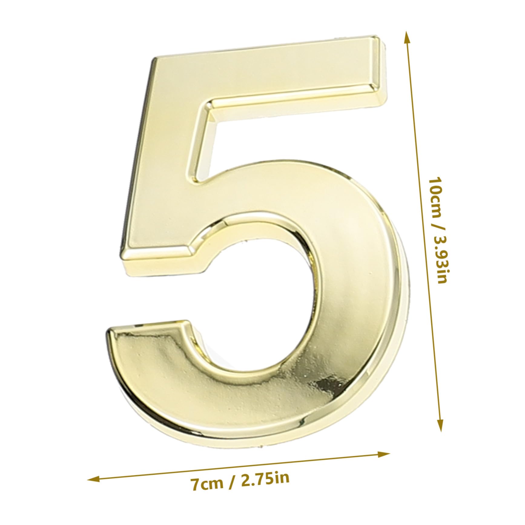 Artibetter 20pezzi Numeri Adesivi Antichi Per Decorazioni Di Porte e Numerazione Civica Per Casa e Hotel Impermeabili e Resistente Alle Intemperie