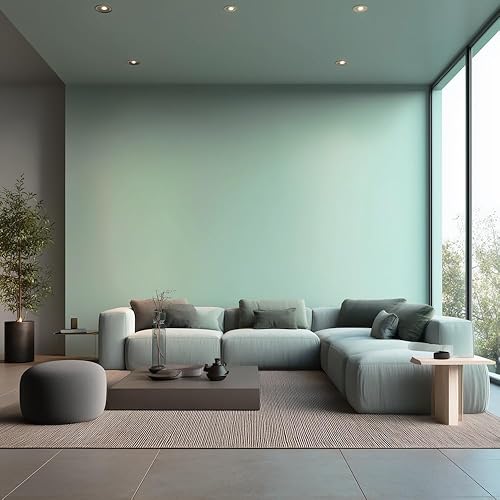 Miniatura 3 de EVOLVE Pintura e imprimación: Respetuoso con el medio ambiente, bajo brillo con cobertura de una capa para superficies interiores y exteriores Verde