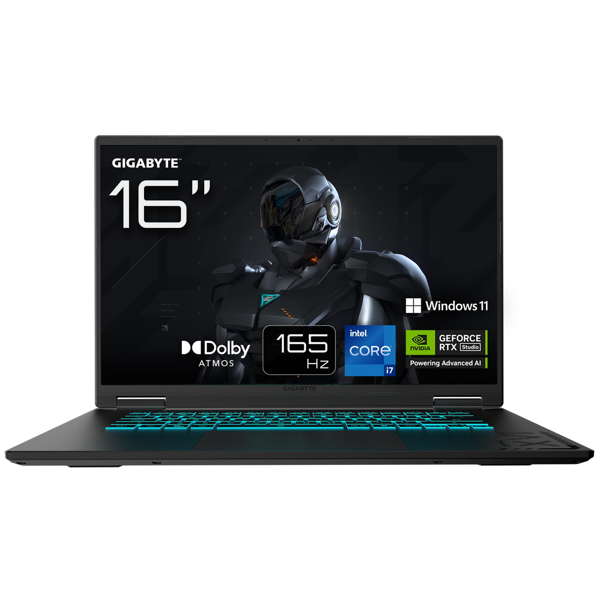 Gigabyte Gaming A16 CWH Portatile 16.0", 165Hz WQXGA, i7-​13620H, RTX 5070, 32GB DDR5, 1TB Gen4 SSD, Win 11 Home, Dolby Atmos, Gaming A16 CWHI3ES864SH
