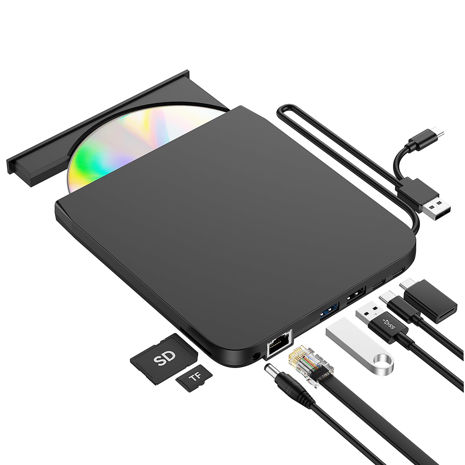 四星球　CD＆DVD 6セット Amazon.com: ROOFULL Pro External CD/DVD Drive, USB 3.0 DVD CD