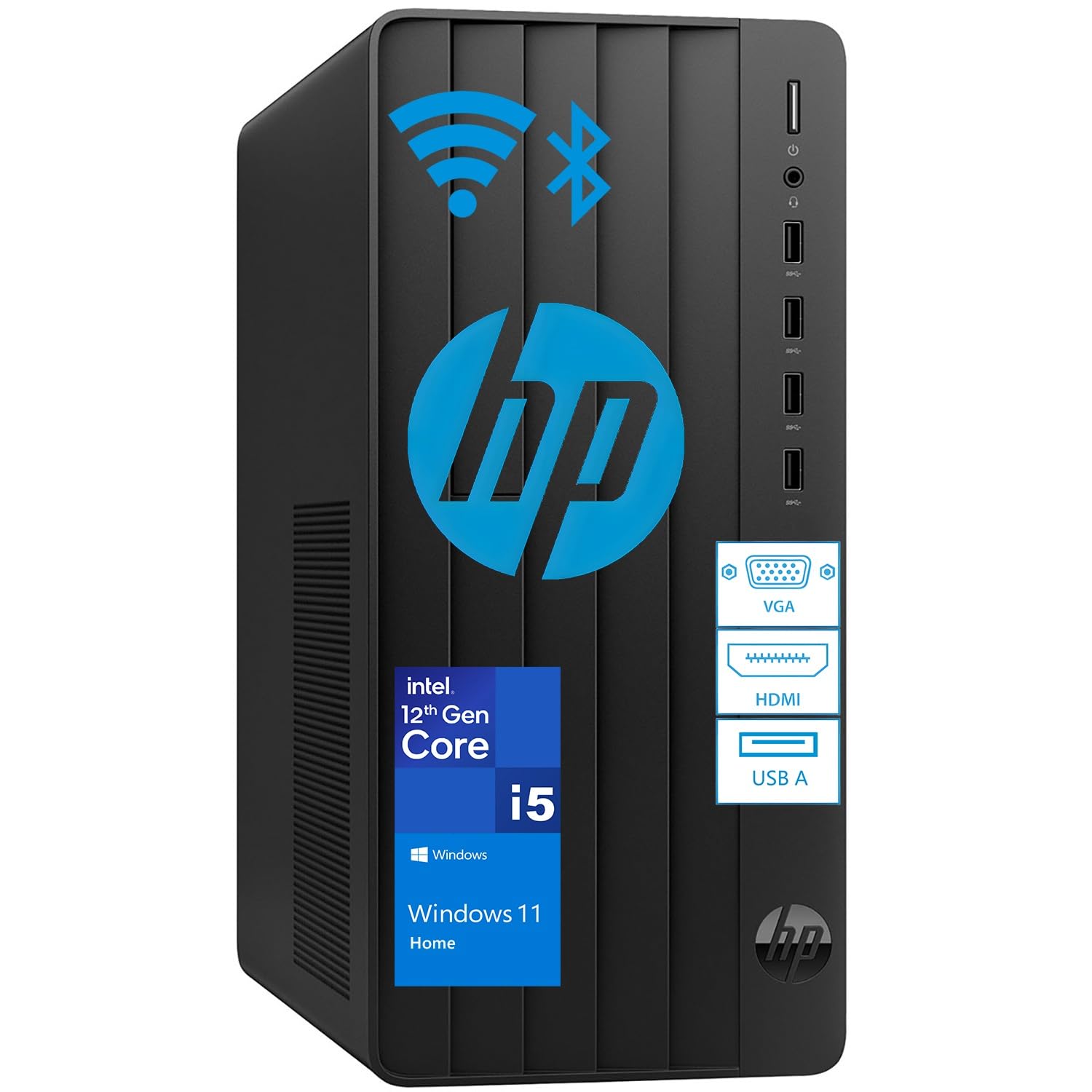 Amazon.com: HP Desktop Computer Tower PC - Intel i5-12500T 6-Core Amazon.com: HP Desktop Computer Tower PC - Intel i5-12500T 6-Core