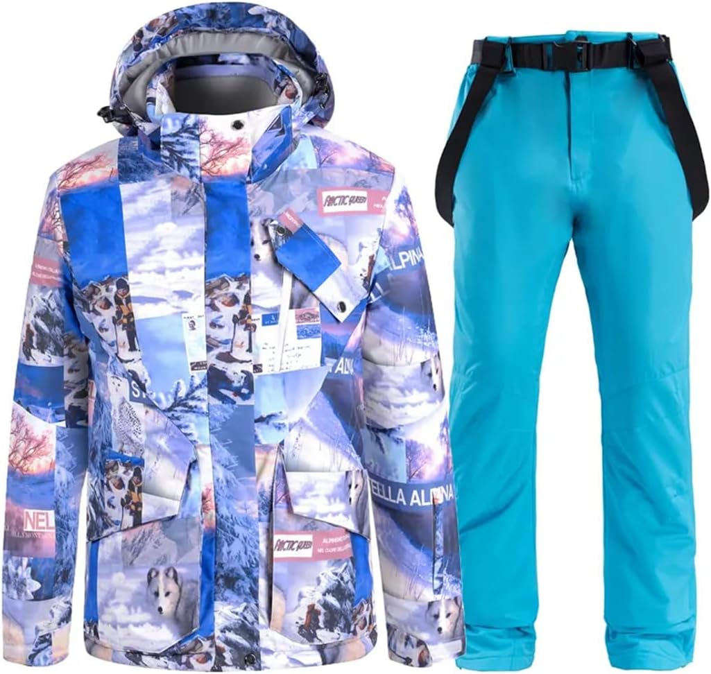 Women Winter Warm Windproof Waterproof Outdoor Sports Snow Jackets And Pants Ski Equipment Snowboard Jacket