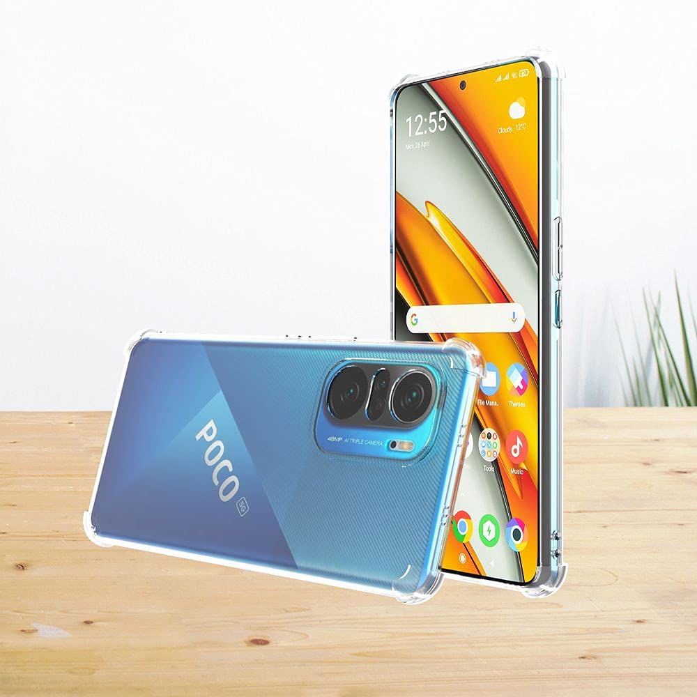 EbestStar Handyhülle Für Xiaomi Redmi 10 (2021/2022) – Transparente TPU-Schutzhülle Mit Verstärkten Ecken