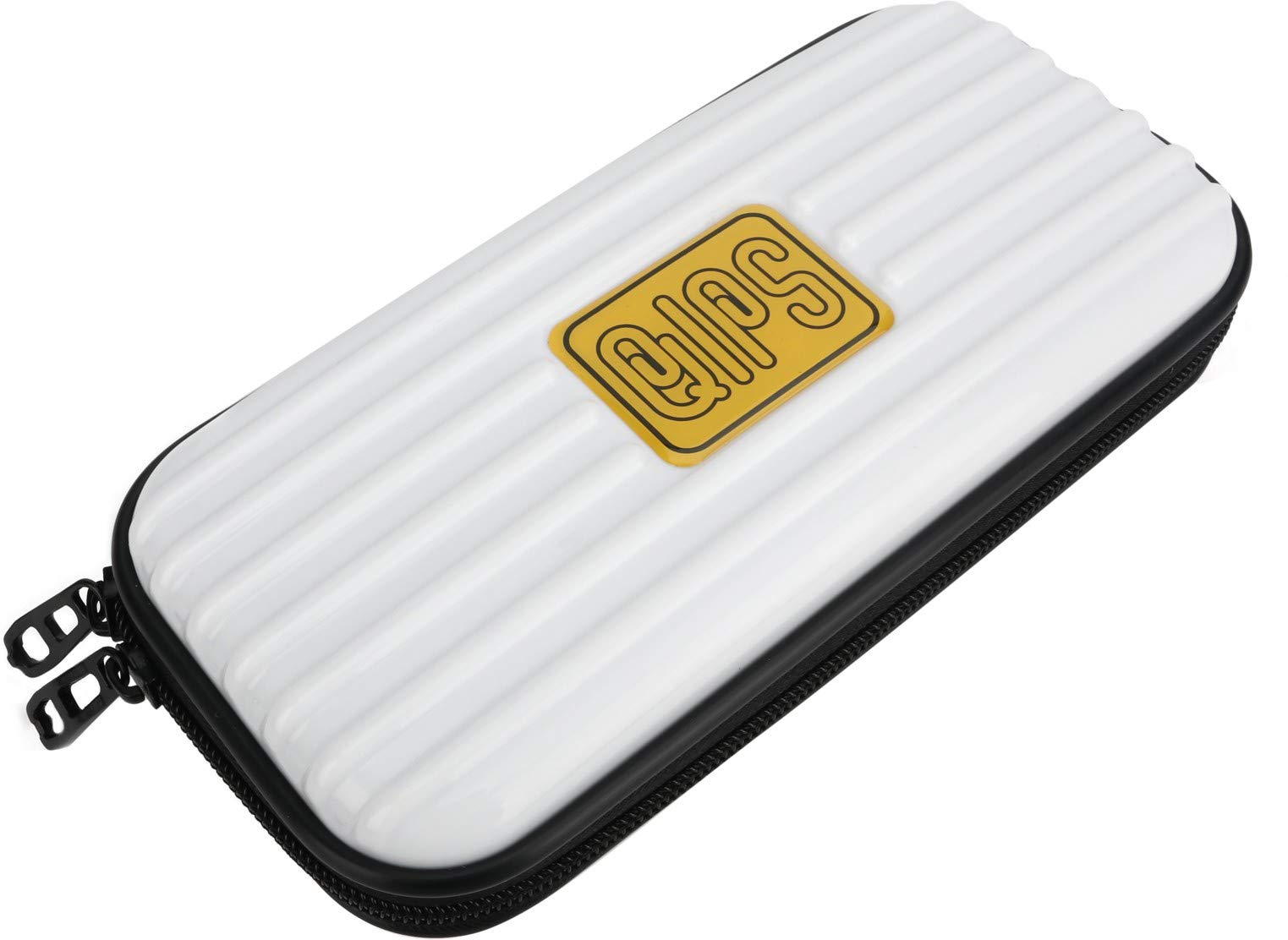 QIPS Hard Case Polycarbonate made Unbreakable and Light Weight Universal Travel Case for Small Electronics and Accessories, Multi-Utility Case, Travel Friendly, White (B08D6F5MD2) Amazon Price History, Amazon Price Tracker