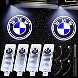 4 pcs Car Door Lights Projector for BMW X3 X1 X2 X4 X6 M GT Z 3 4 5 6 7 Series, LED car Door Projector Lights, Door Lights Logo Projector HD Ghost Shadow Light Projector for BMW X3 car Accessories