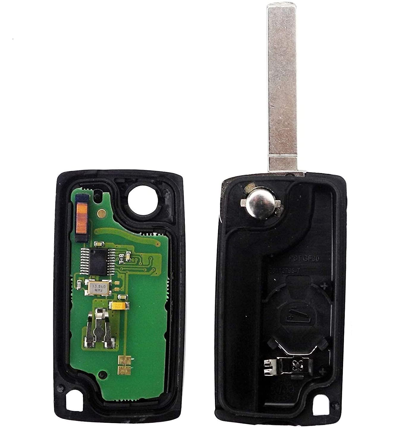 Clé électronique Compatible Peugeot 107 207 307 407 - Auto