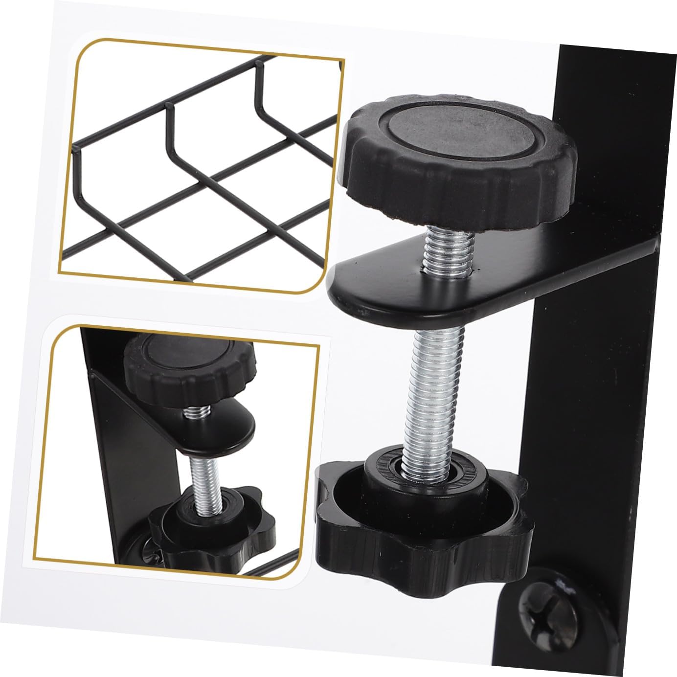 Cable Management Under Desk Cord Rack for Appliance Cord Winder Easy Access