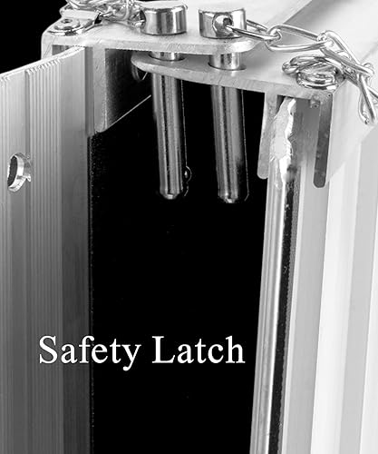 Miniatura 4 de MAXIVAMN Rampa portátil de aluminio para silla de ruedas para escalones del hogar de 2 pies, rampa plegable para sillas de ruedas, umbral y rampas