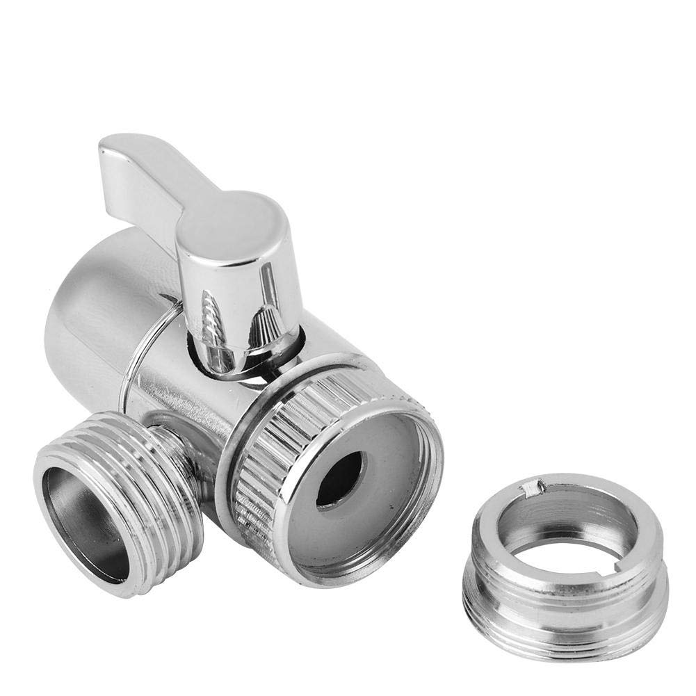 Spülbeckenarmatur Mit Handbrause & 6 Adaptern – 2 M Schlauch, ON/OFF-Taste, Silber