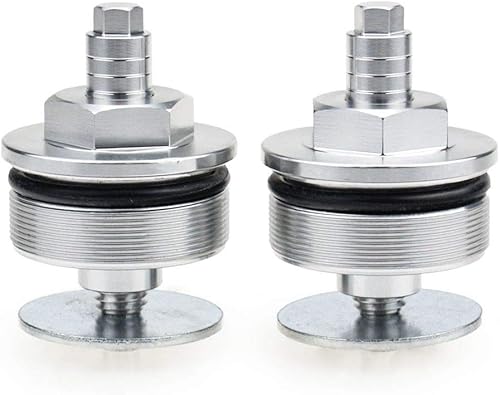 Miniatura 2 de LANBAO Tapas de horquilla de precarga para Yamaha T-MAX500 (2008-2011) XT660R (2004 2005 06 07 08 2009 2010 2011) MT-03 (2006-2012) Tornillos de