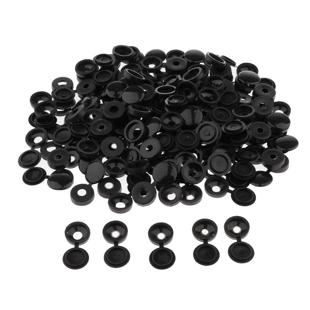 500Pack Round Tapping Screw Hole Cover Furniture Decorative Screw Cap Black | Crafts | Other Crafts-picture-13
