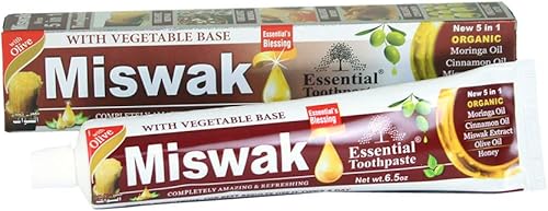 Pasta de dientes (Miswak Essential) Nuevo cinco en uno (6 tubos)