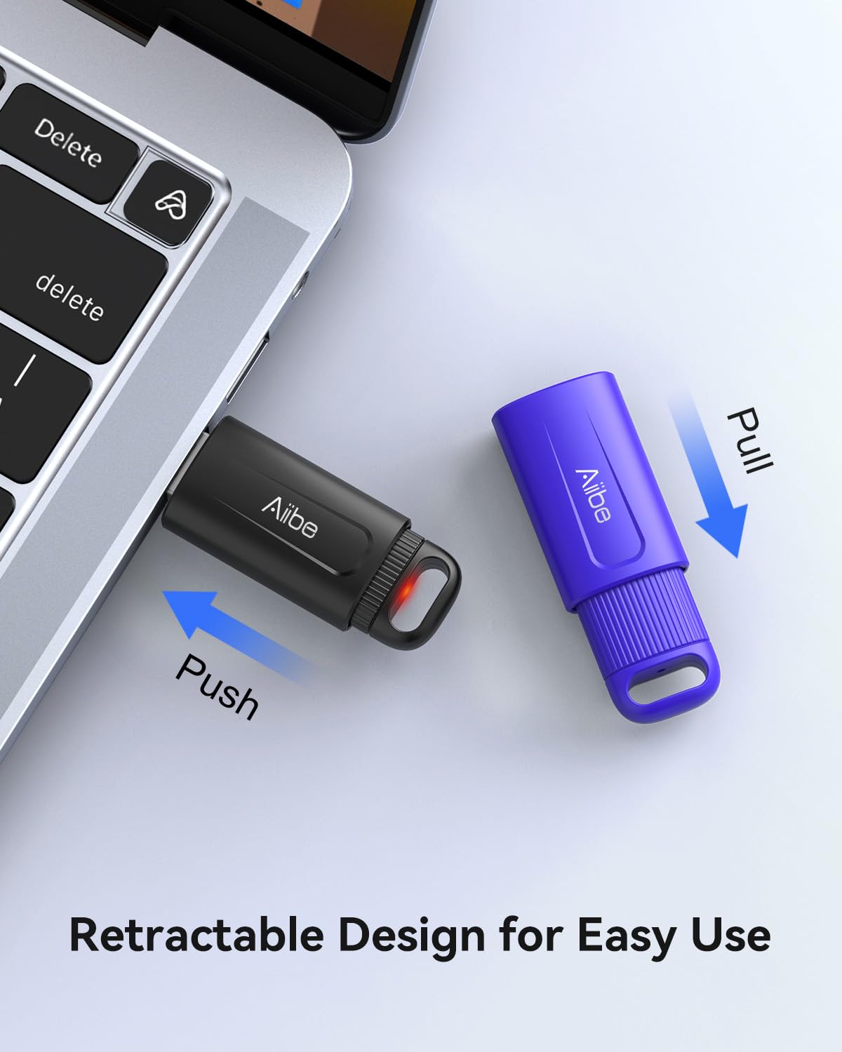 Aiibe Unidad flash de 32 GB, paquete de 5 unidades USB de 32 GB, USB 2.0, memoria USB de 32 GB, unidad flash USB de 32 GB, unidades flash USB a granel, paquete múltiple para laptop (32 GB, colorido)
