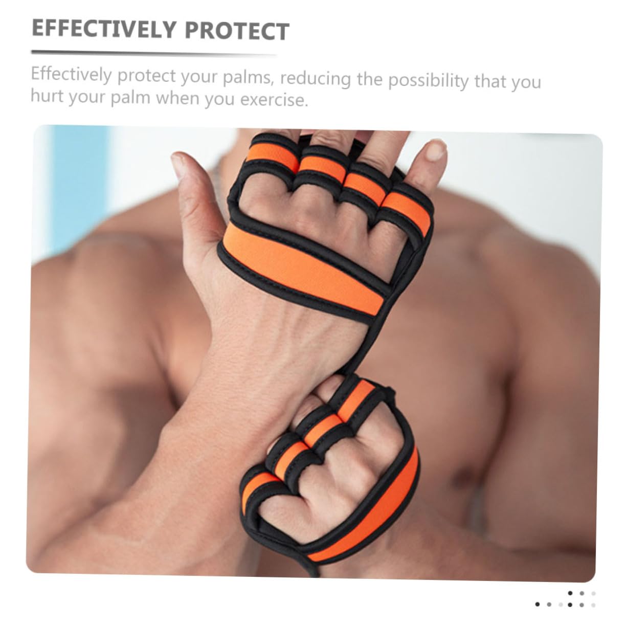 Kisangel Lot De 4 Paires De D'haltérophilie pour Homme Coupe Large avec pour Les Mains Et Les Paumes pour L'entraînement