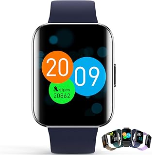 CNGY Fitness Tracker with Body Temperature Blood Pressure Heart Rate Monitor,Pedometer,Sleep Tracker,1.69'' Screen Activity Tracker(E)