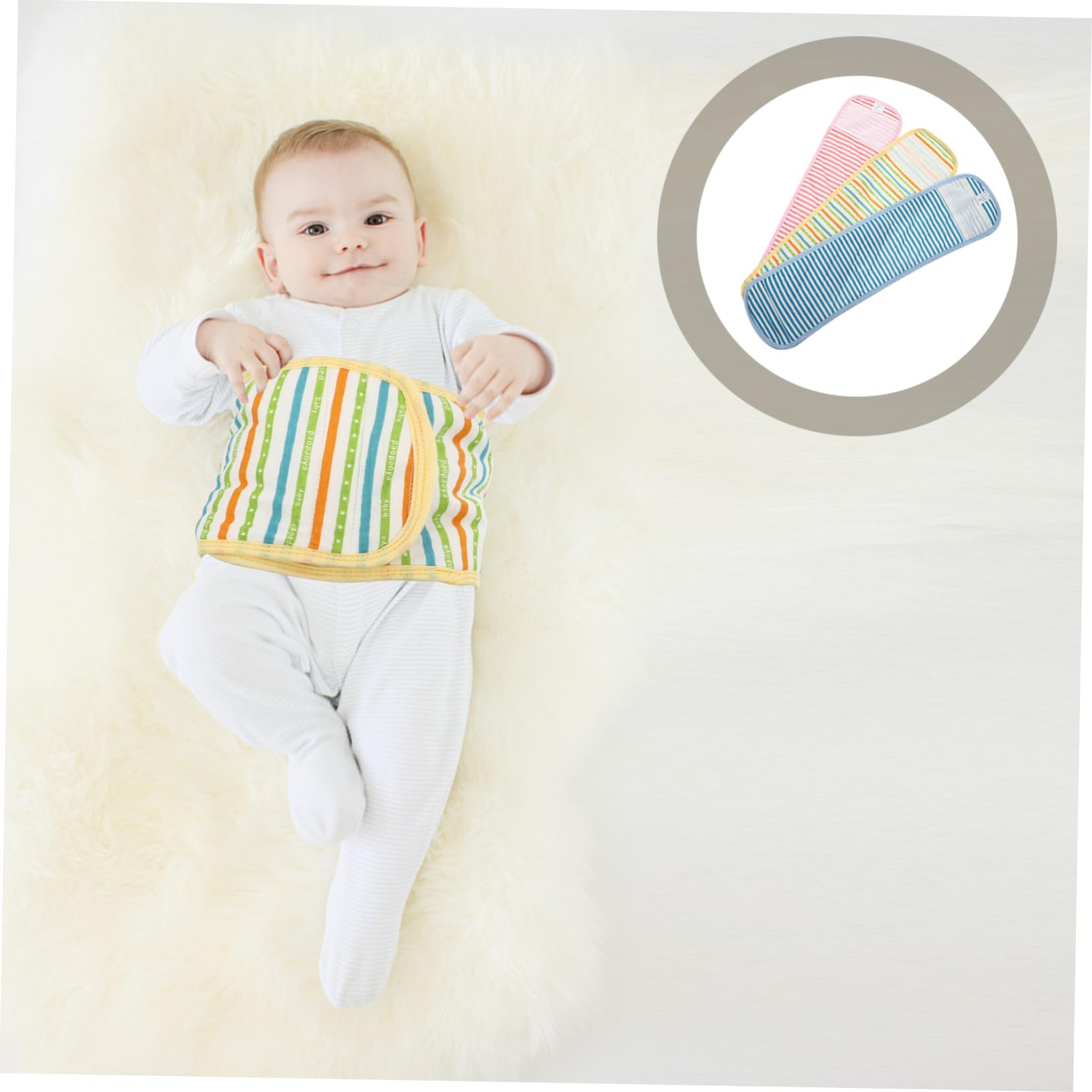 6 piezas de cordón umbilical for bebé, faja de maternidad, envolturas for el vientre después del parto, faja postparto, banda for el vientre, envoltura for el vientre infantil, cinturón for el ombligo