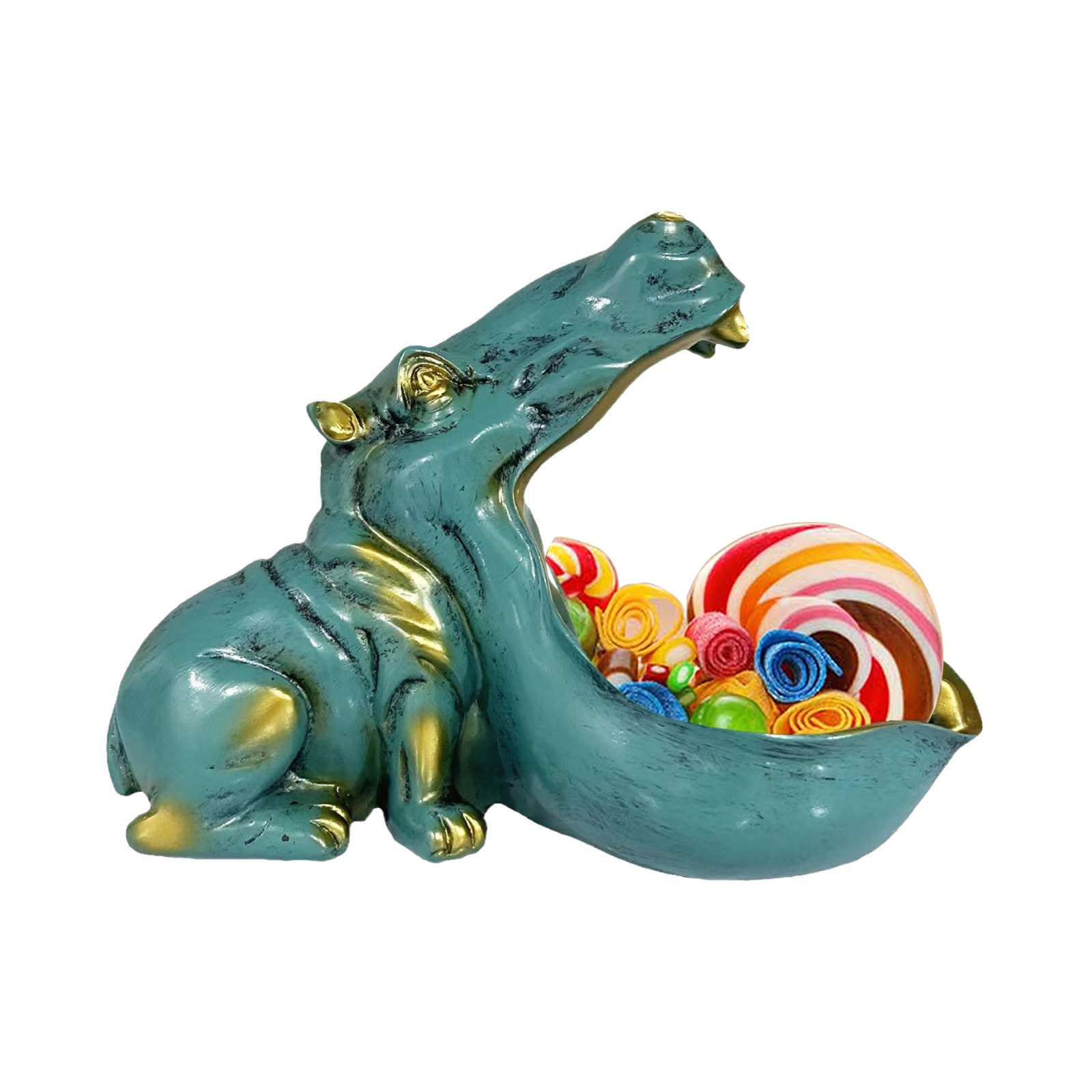 Boîte de rangement hippopotame pour ne plus jamais perdre vos clés dans l'entrée