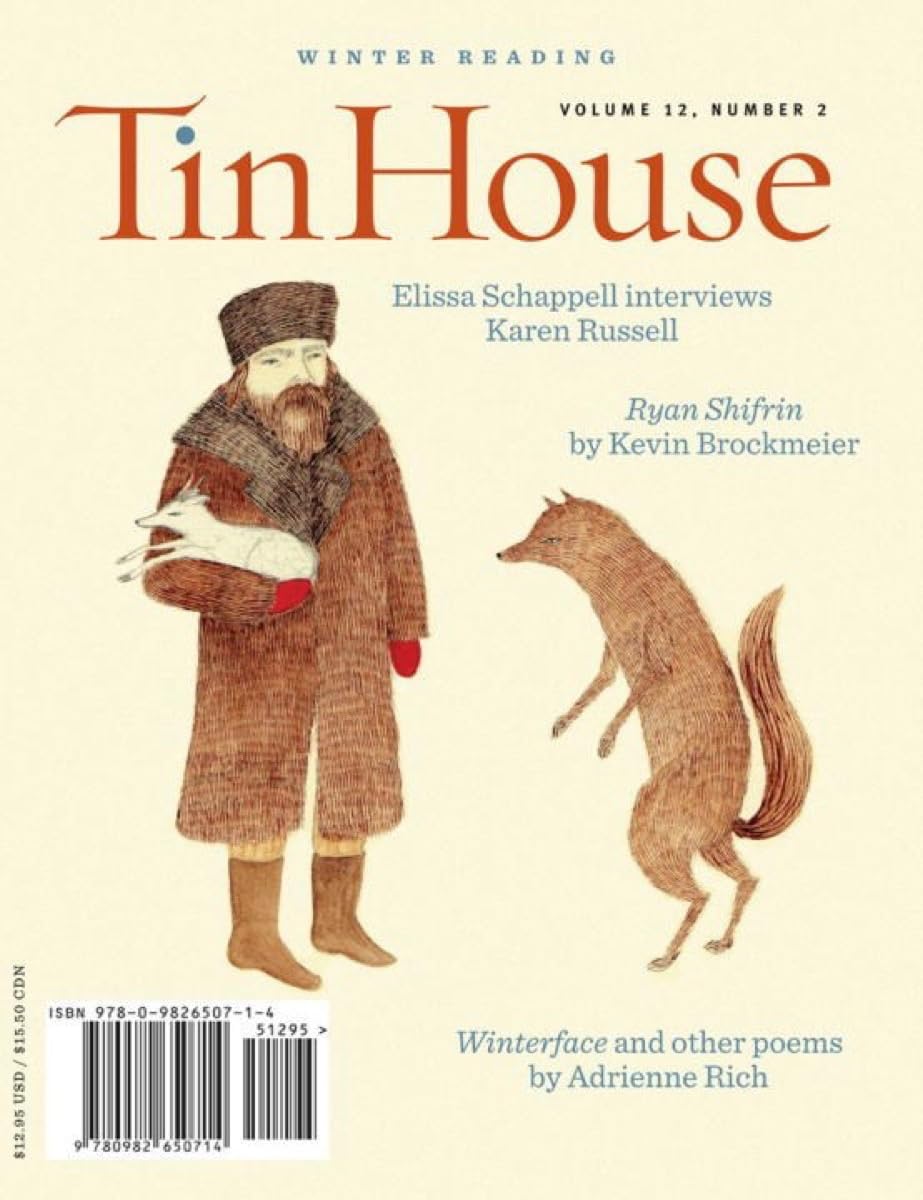 Tin House Magazine Winter Reading 2010 Vol. 12, No. 2 McCormack, Win
