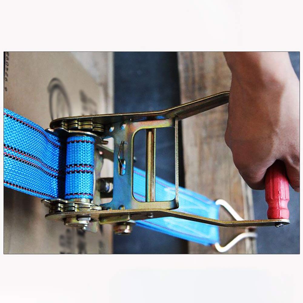 Cinghie di ancoraggio Cinghia di ancoraggio 2 X 40mm Cinghie a cricchetto Cinghia per camion da 1 tonnellata Cintura di tensione per impieghi gravosi Cintura di recupero professionale per rimorchi p
