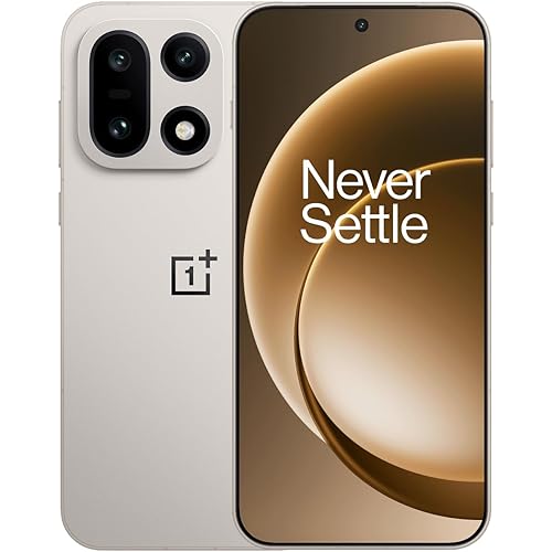 OnePlus 15, 16GB RAM + 512GB Storage, Dual-SIM, Unlocked Android Smartphone, Snapdragon 8 Elite Gen 5, 7300mAh Battery, Sand Storm