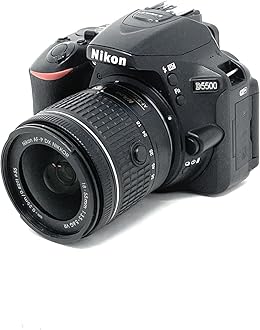 Nikon D5500 Digital SLR Camera (24.2 MP, AF-P 18-55VR Lens Kit, 3 inch LCD Screen) - Black