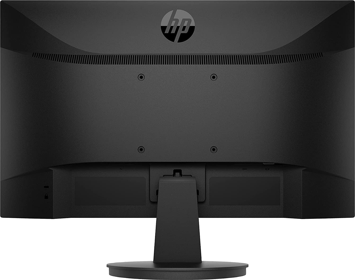 HP - PC V22 Monitor per PC, Schermo 22 Pollici Full HD, Risoluzione 1920 x 1080, 60 Hz, Micro-Edge, Antiriflesso, Tempo di Risposta 5 ms, Comandi sullo Schermo, HDMI e VGA, Reclinabile, Nero