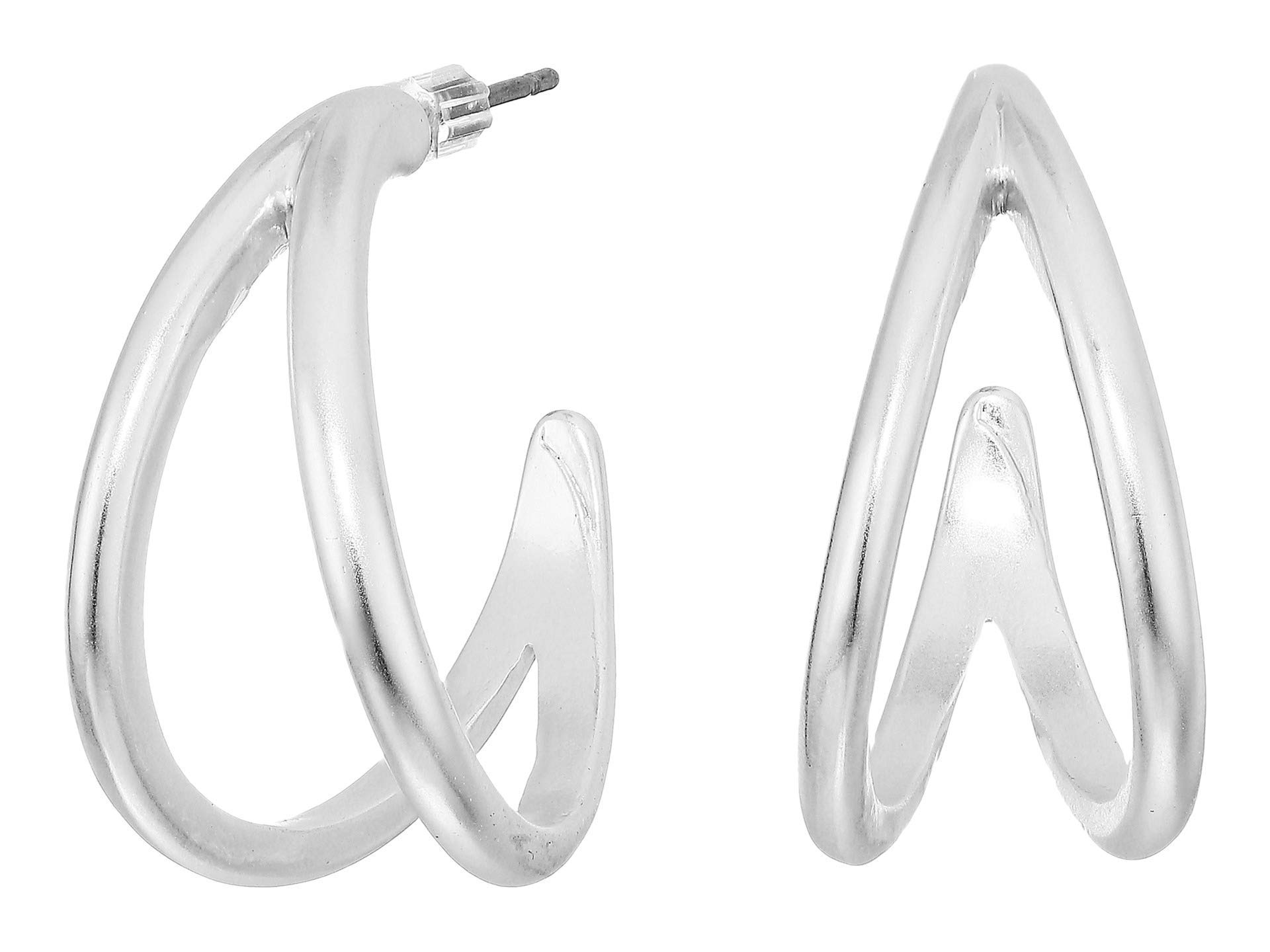 Lucky Brand - Pendientes de aro calados