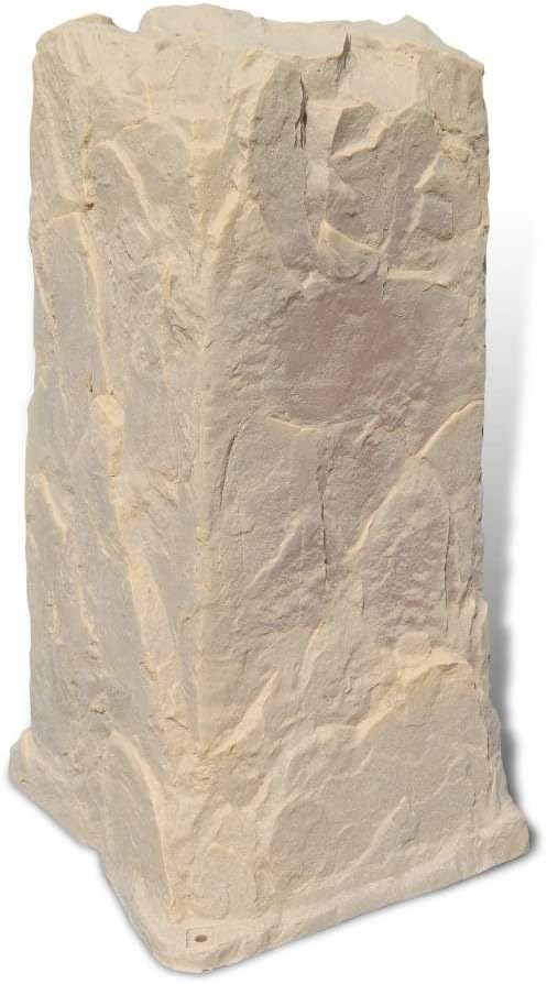 Dekorra Fake Rock Pedestal Cover Model 113 Sandstone