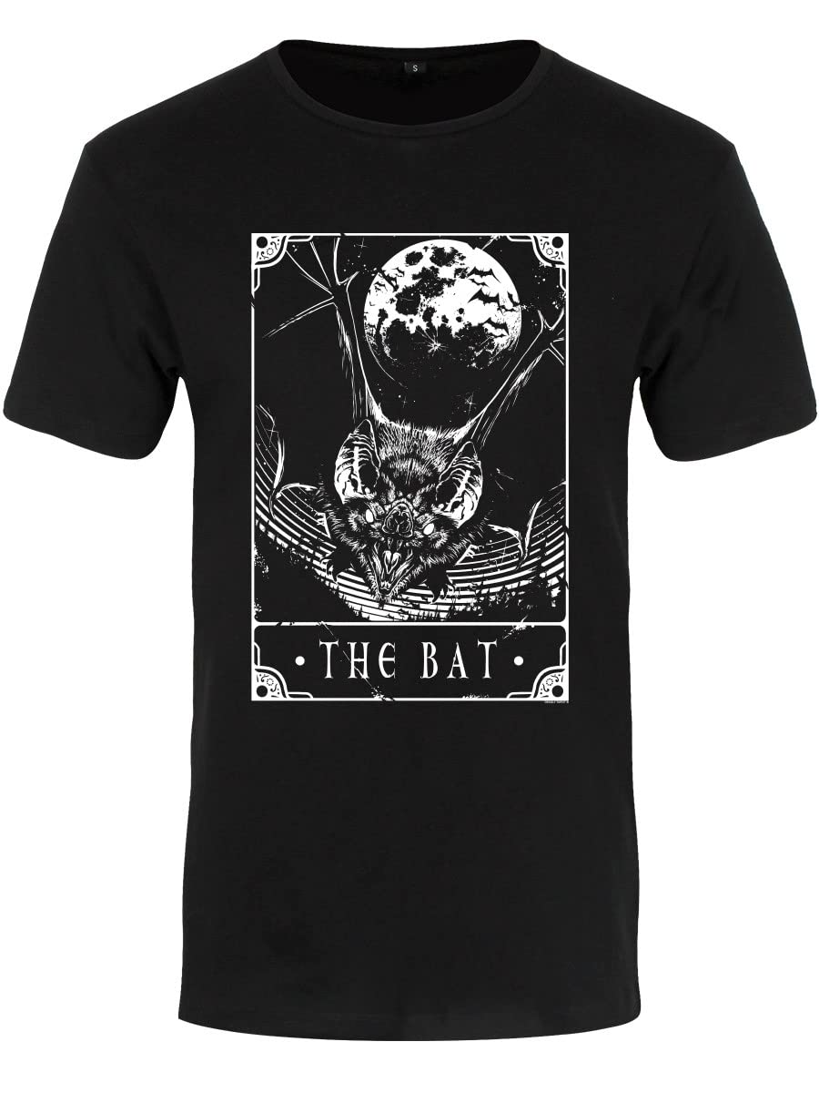 Deadly Tarot Men's Black The Bat Premium T-Shirt