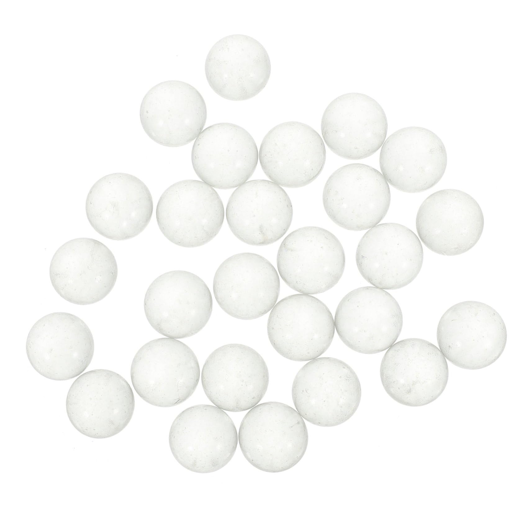 IMIKEYA 180piezas Canicas De Vidrio Transparente Bolas Redondas De Cristal para Decoración De Jarrones Acuarios y Manualidades