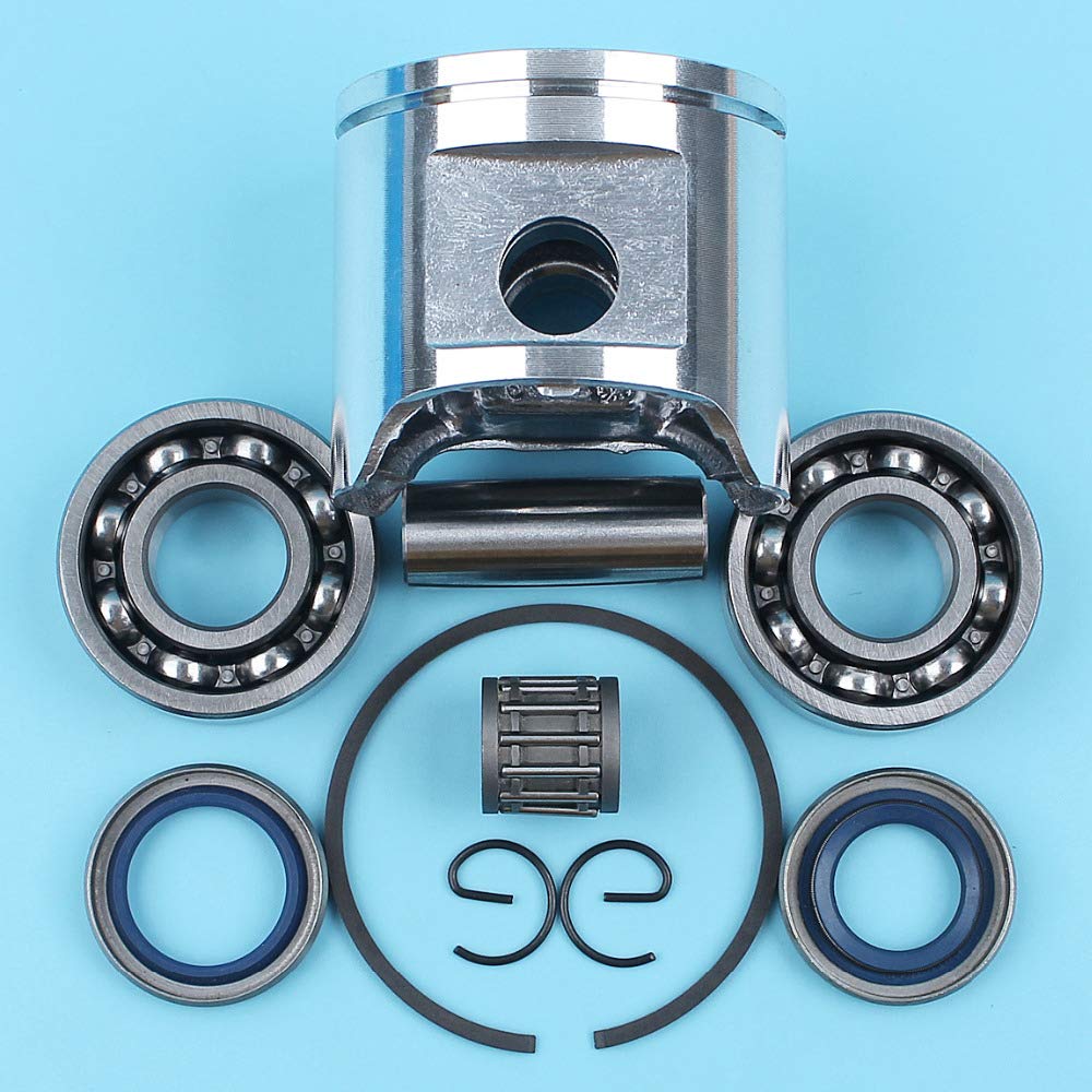 Zestaw uszczelek olejowych łożysk kulkowych wału korbowego 48 mm, do Husqvarna, 365 Special, do EPA, piły łańcuchowej 503691371 Zestaw pierścieni tłokowych