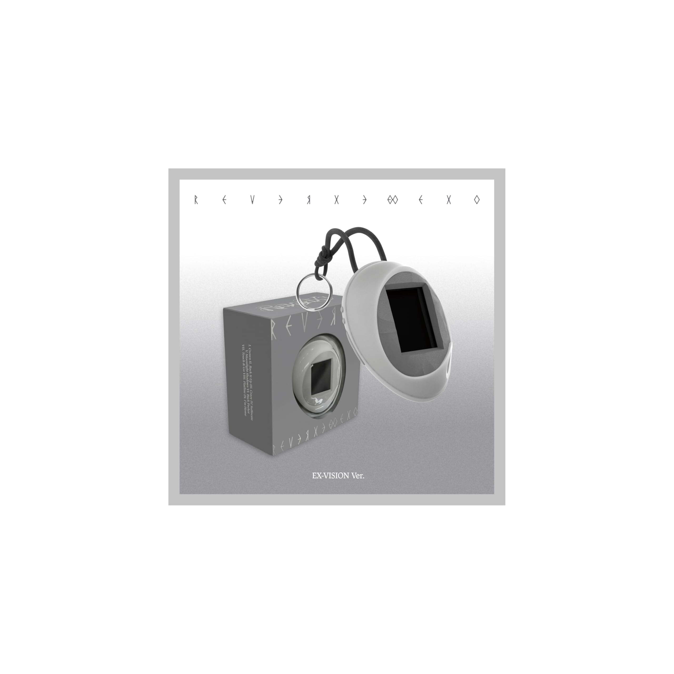 Amazon.com: EXO REVERXE 8th Album with Tracking Sealed (EX-VISION