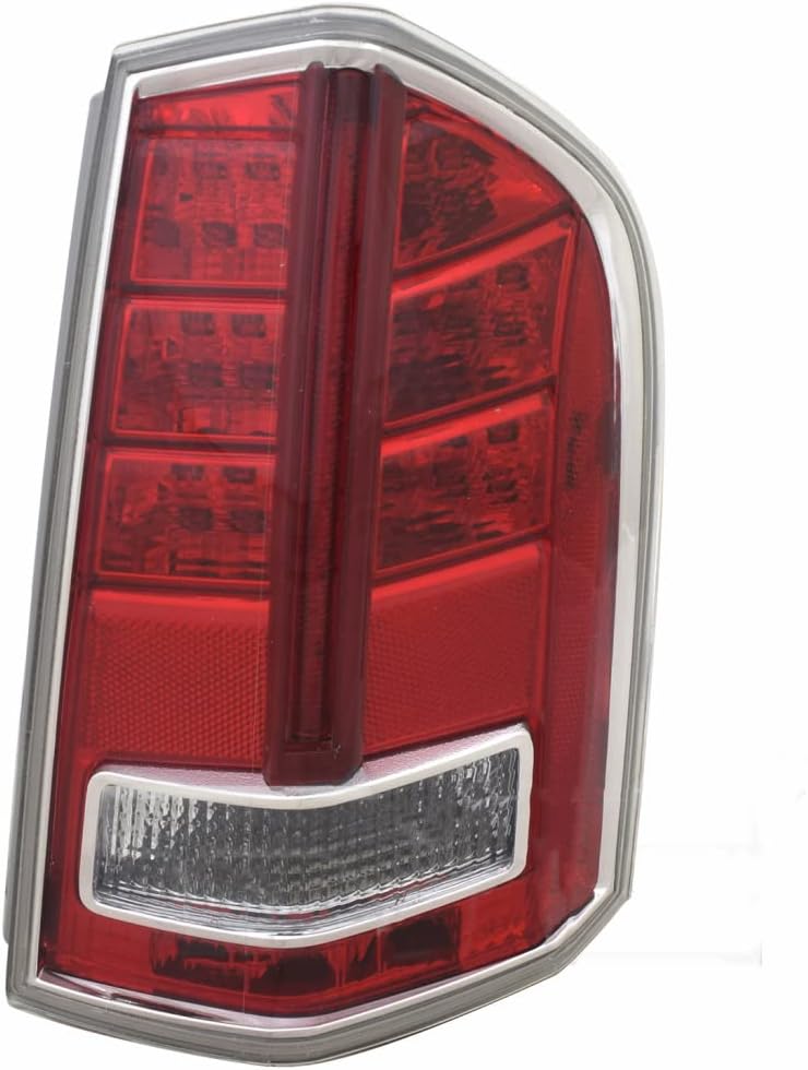 CarLights360: For Chrysler 300 Tail Light 2011 2012 Pair Driver and Passenger Side LED Chrome DOT Certified For CH2800196, CH2801196 | 68042171AE, 68042170AE