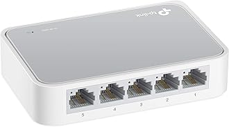 Learning Resources TL-SF1005D TP-Link 5-Port Fast Ethernet Unmanaged Switch | Plug and Play | Desktop