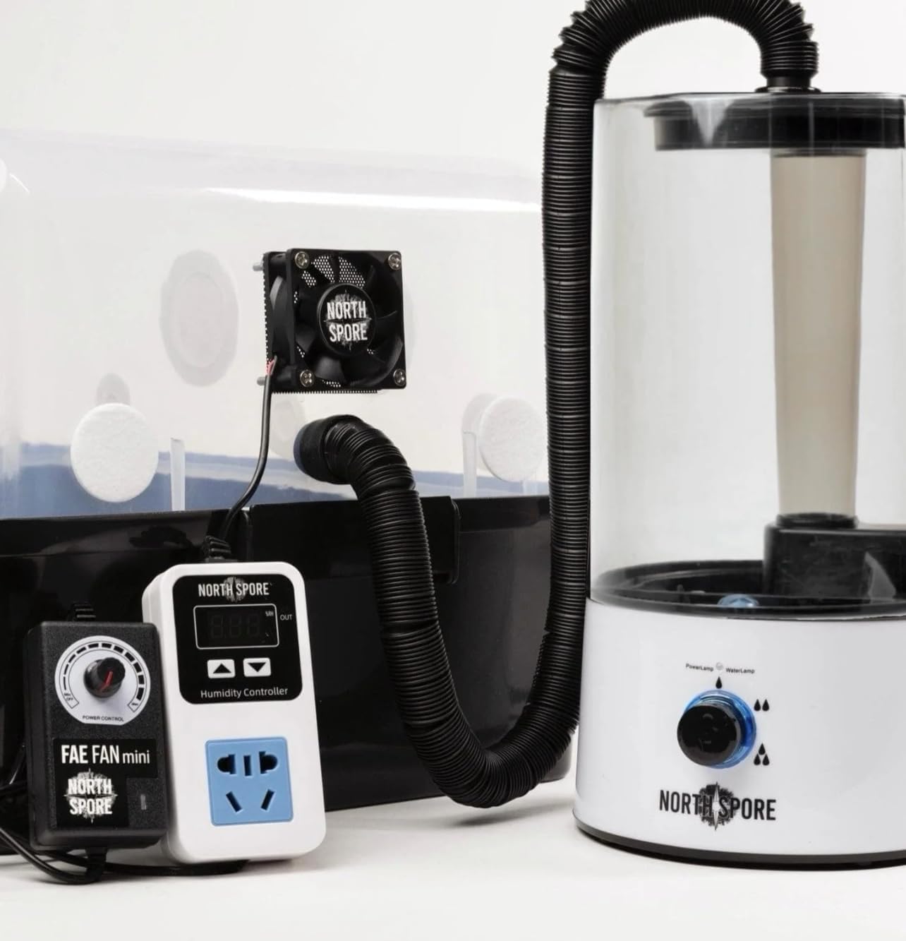 North Spore Automated 'Boomr Bin' Mushroom Monotub Kit