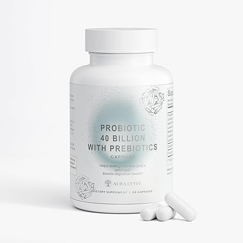 Miniatura 6 de Probiótico de 40 mil millones de UFC con prebióticos, tecnología MAKTrek Bi-Pass, soporte para la salud digestiva y intestinal de 4 cepas para