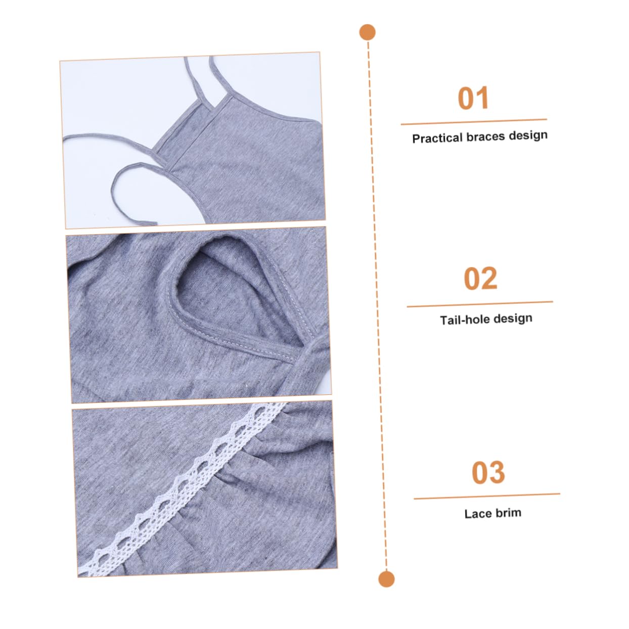 Toyvian 3piezas Pantalones De Período para Perros Hembras Braguitas De Mascota Talla s para Menstruación Material Seguro y Transpirable