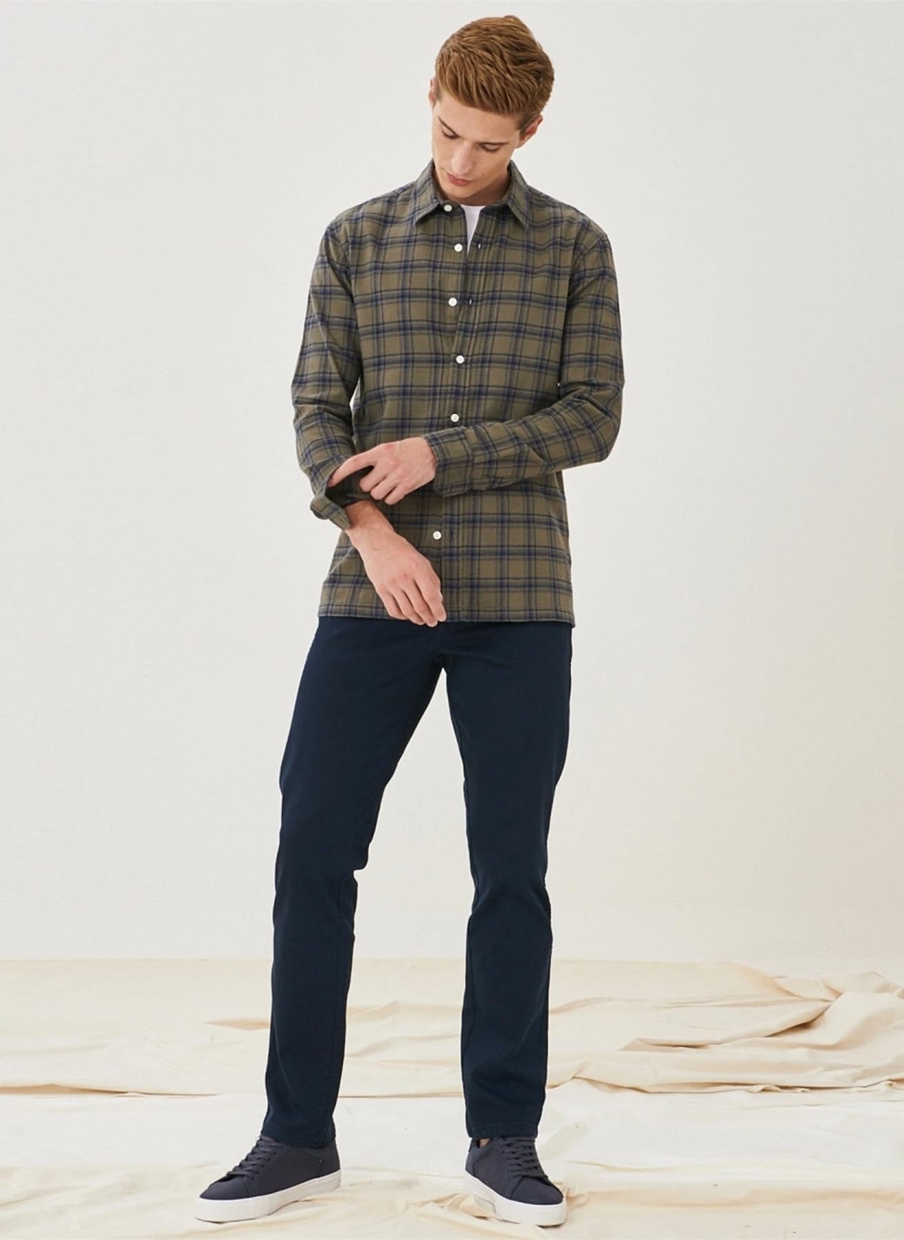 WRANGLER Texas Slim Jean Pantolon Normal Bel Slim Fit Chino, 44/34,…