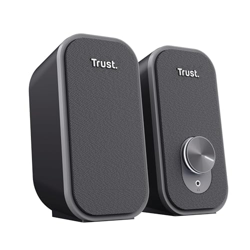 Orada Casse PC USB 2.0 12W (6W RMS), Cassa con Connessione Jack Audio 3.5 mm, Collegamento per Cuffie, Anteriore in Tessuto, Altoparlanti PC per Desktop Computer Portatile Mac, Nero - Casse per PC - Immagine 7