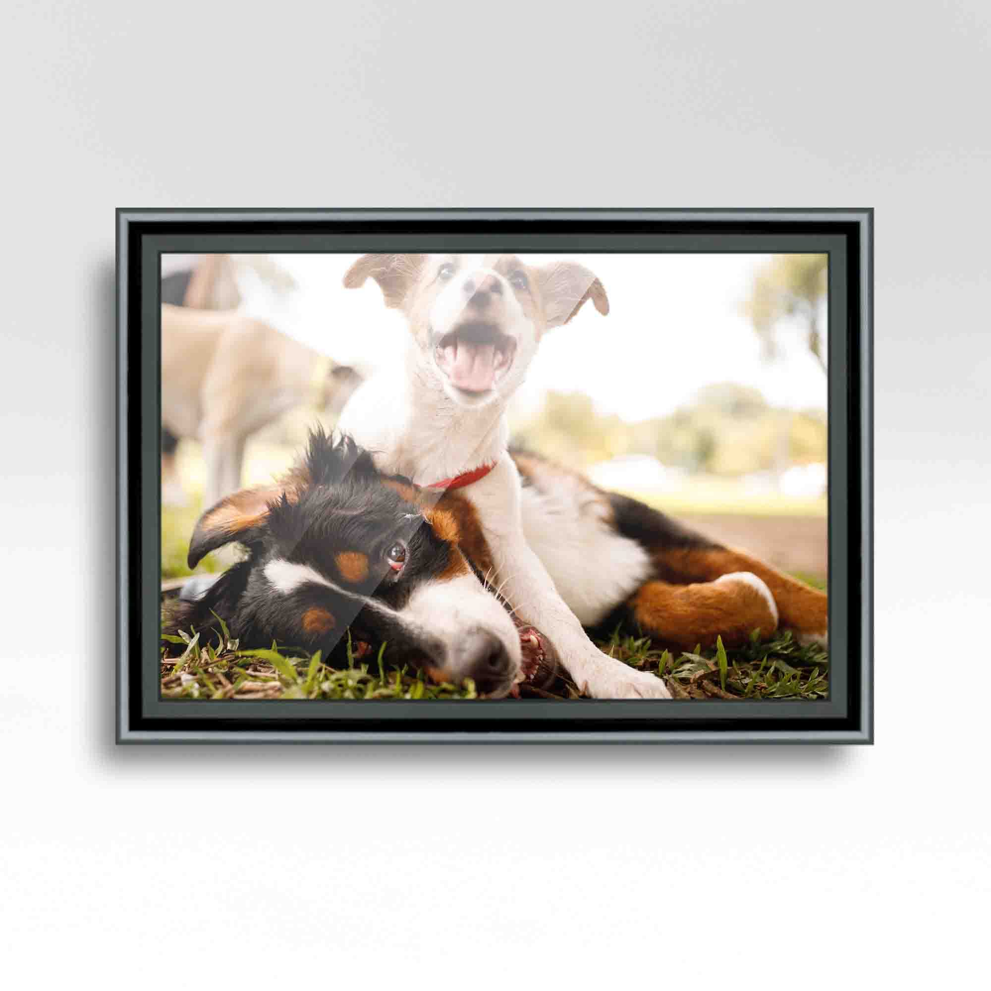 Amazon.com: 35x27 Frame Black Real Wood Picture Frame Width 1.25