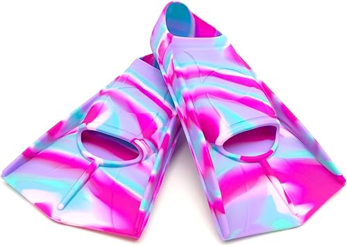 Miniatura 10 de Fadgesy Swimming Training Fins,Comfortable Silicone Flippers for Swimming and Diving,Size Suitable Kids Girls Boys Adult