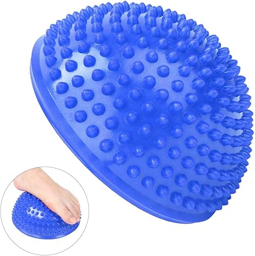Miniatura 6 de Entrenamiento de equilibrio para ejercicio, bolas de masaje de pies, alivio del estrés, bola de masaje de yoga, semicírculo para relajarse, nervios